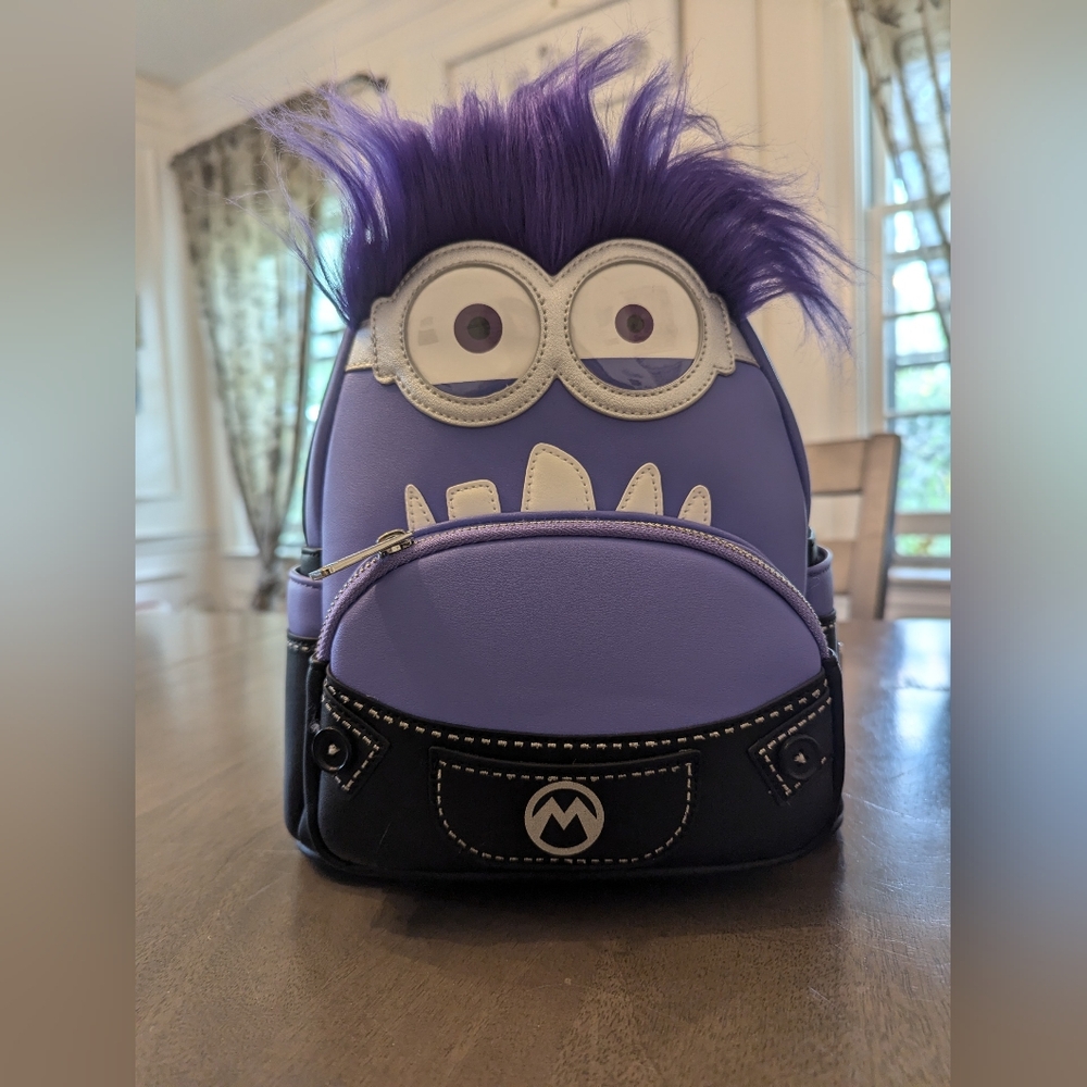 Universal studios exclusive Purple minion loungefly